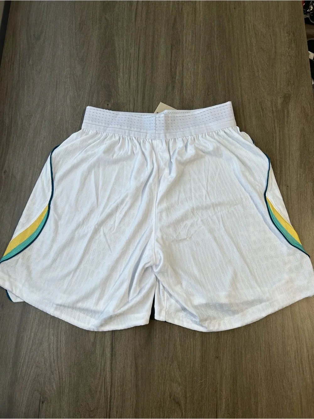 Nike Brazil 10 White Athletic Shorts - Picture 6 of 6